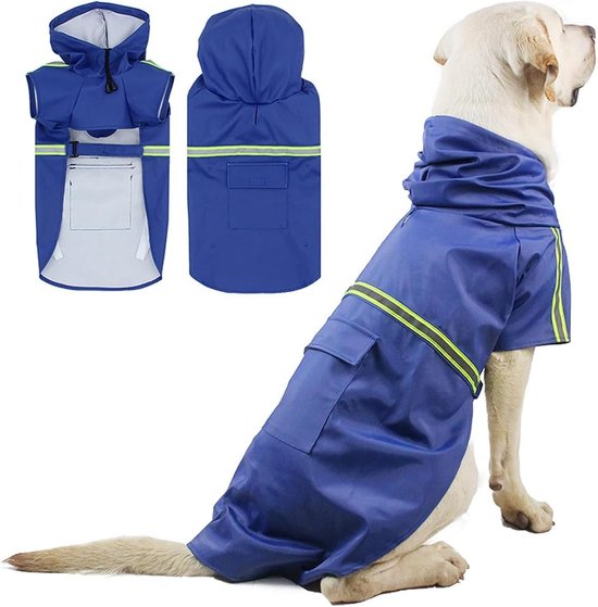 2 stuks reflecterend hondenvest voor honden, veiligheidsvest oranje voor honden, reflecterend hondenvest voor de jacht, veiligheidsvest houdt honden zichtbaar voor nachtwandelingen, L