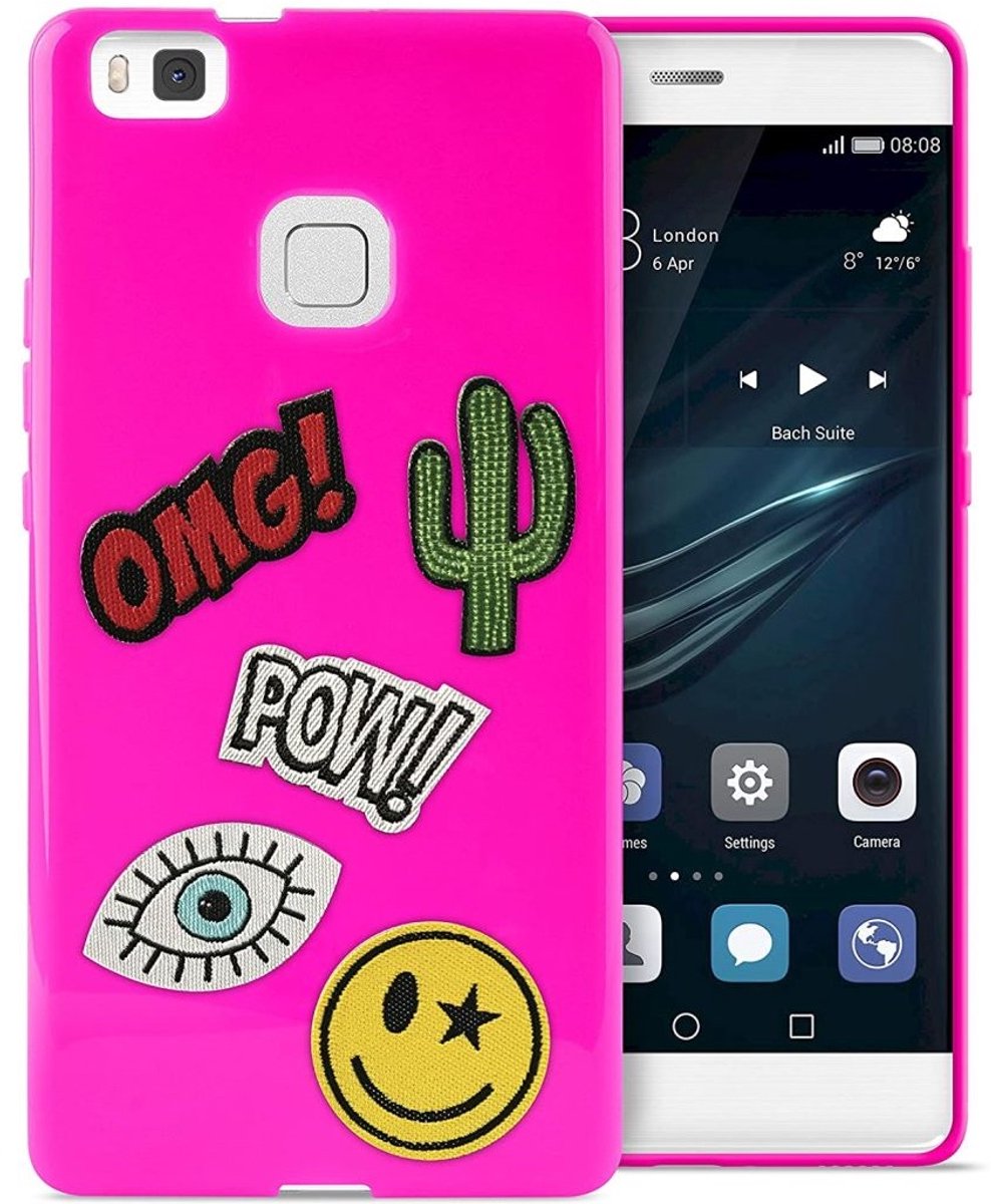 PURO Patch Mania mobiele telefoon behuizingen 13,2 cm (5.2") Hoes Roze