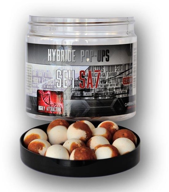 Carp Whisperer - Hybride Pop up boilies - Diameter: 20mm van Carp Whisperer — afbeelding 2