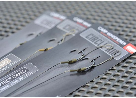 Carp Whisperer - Circle Rig - Haak maat: 6 - 2 stuks - Weed van Carp Whisperer — afbeelding 3