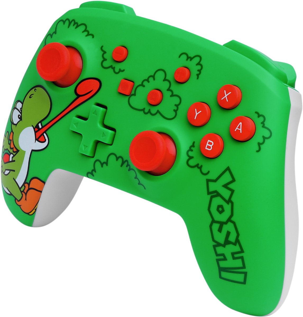 PowerA Draadloze Controller - Nintendo Switch - Hungry Yoshi – foto 2