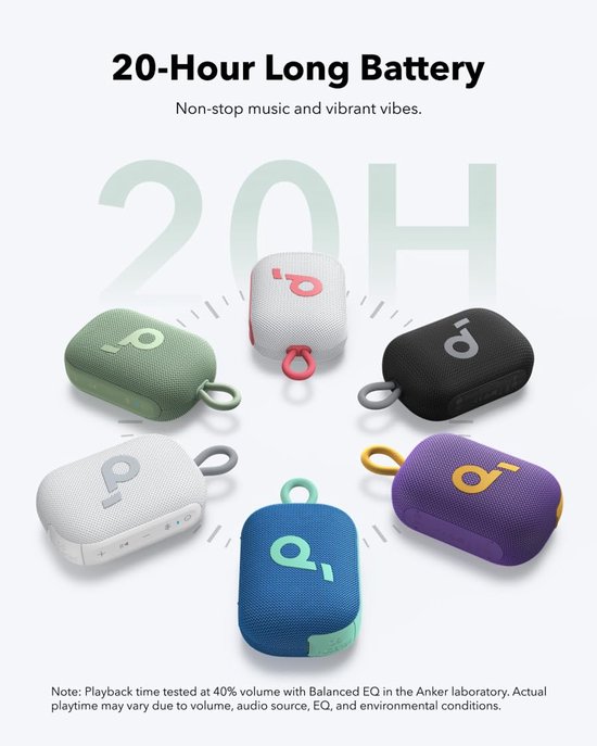 Soundcore Select 4 Go Yeşil Feestluidspreker Groen 5 W van Soundcore — afbeelding 4