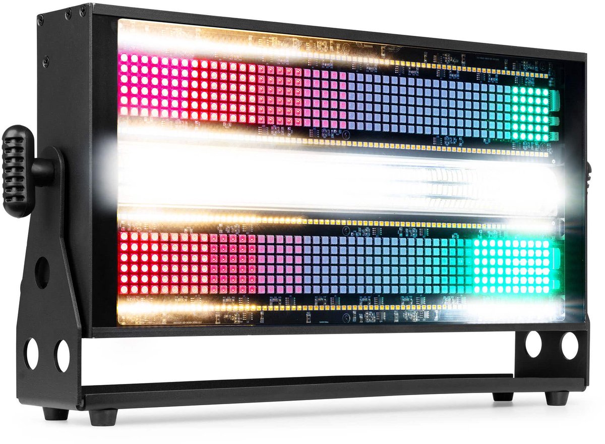 BeamZ BS1200 combi lichteffect - Stroboscoop, blinder en wash effect - RGBW - 1160 LED’s