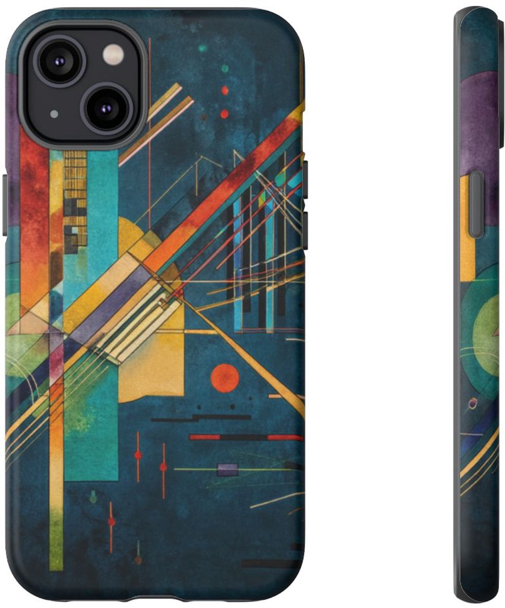 Abstracte Geometrische Kunst – Telefoonhoesje Geschikt voor iPhone 14 Plus