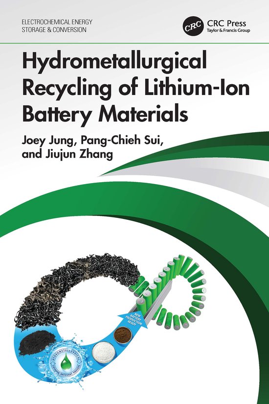 Electrochemical Energy Storage and Conversion- Hydrometallurgical Recycling of Lithium-Ion Battery Materials