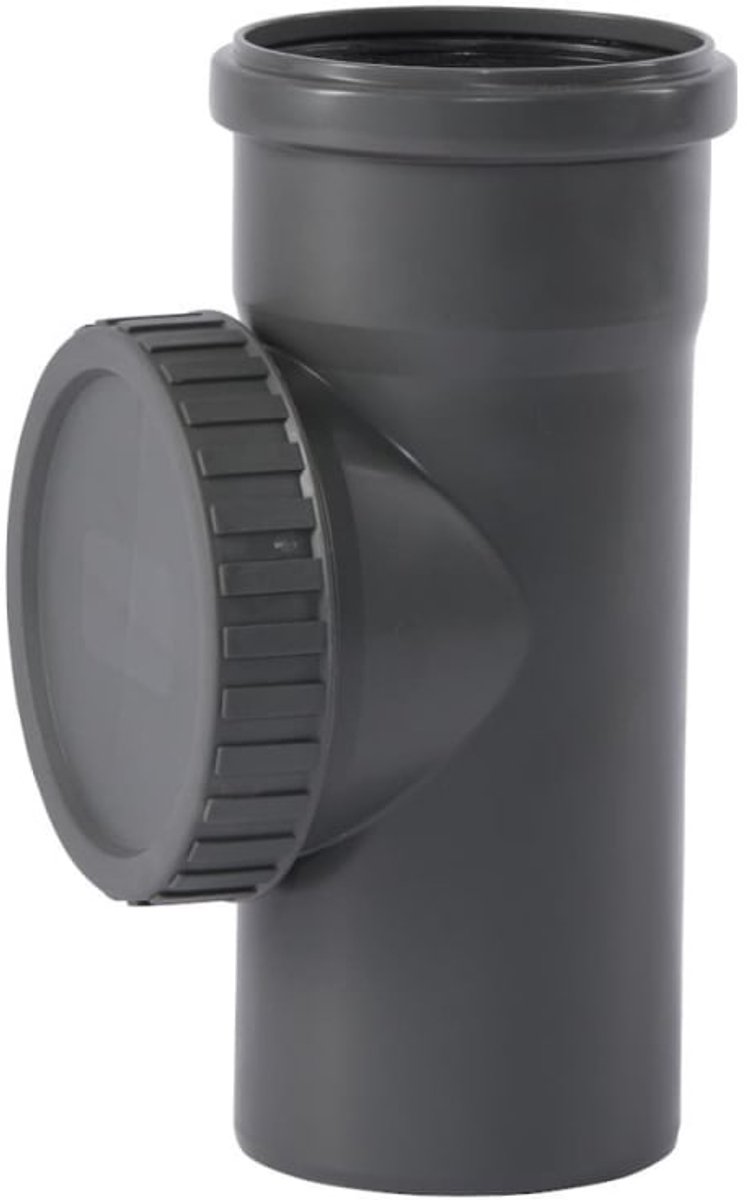 HTsafeRE Reinigingsbuis DN/OD 90 - Afvoerbuis