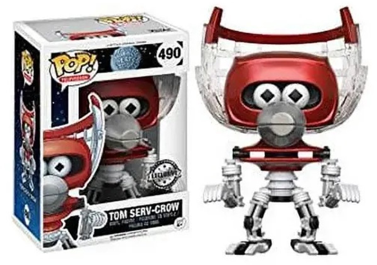Funko Pop! Television: Mystery Science Theatre 3000 - Tom Serv-crow #490 Special Edition Exclusive [
