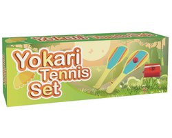 Tennis set speelgoed Yokari multicolor voor kinderen tennisplezier.