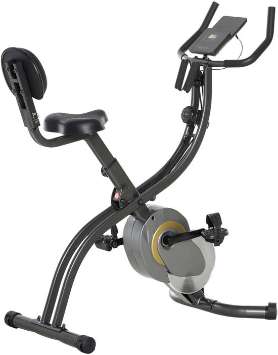 HOMCOM-Fitnessbike-Stahl , ABS-113L x 65B x 120H - HOMCOM-Fitnessbike-Stahl - €130,99