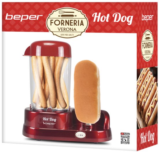 Beper P101CUD501 - Hotdogmaker - Hotdog Maker - Hot Dog Machine - Hotdog Cooker - Hot Dog Cooker — afbeelding 2