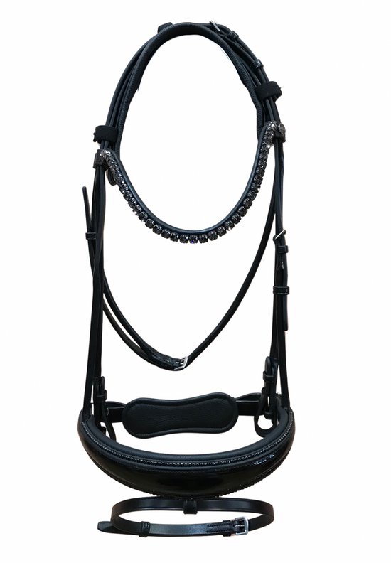 Passier Hoofdstel Harmony limited edition Graphite - Cob | Zwart | Hoofdstel paard Passier Hoofdstel Harmony limited edition Graphite - Cob | Zwart | Hoofdstel paard