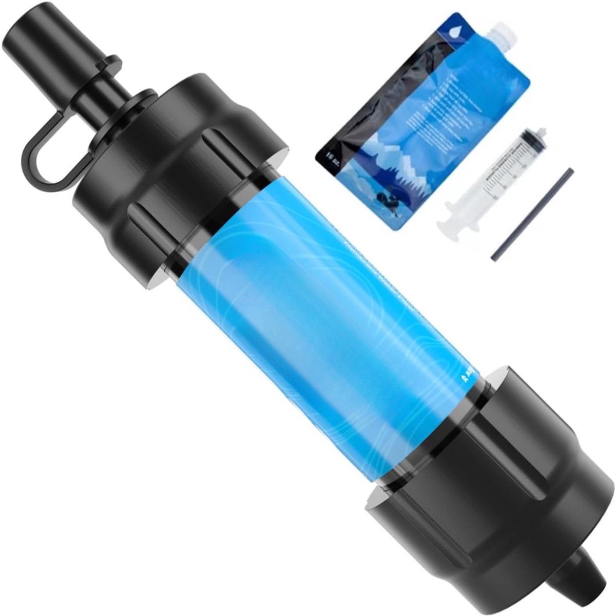 Thuys – Waterzuiveringsapparaat – Waterfilter – Waterzuivering – 30 x 30 x 120cm – Blauw