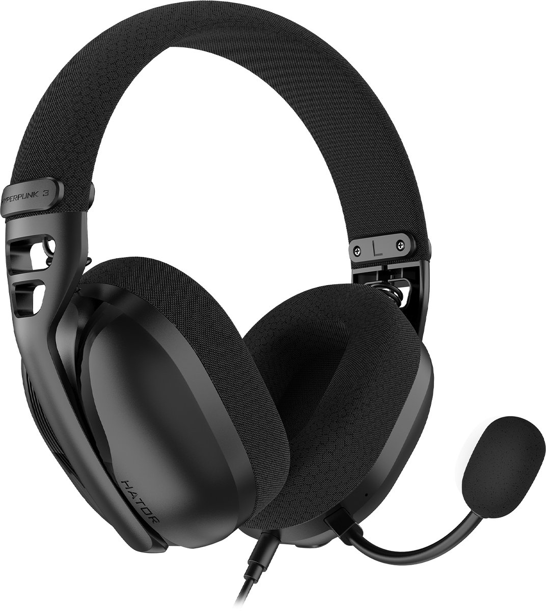 HATOR Hyperpunk 3 Wired Gaming Headset Zwart