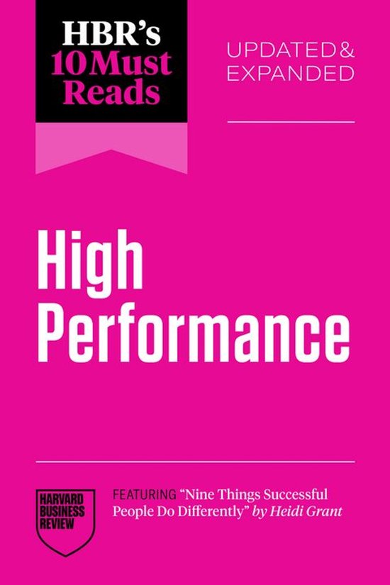 HBR's 10 Must Reads - HBR's 10 Must Reads on High Performanc ... - cover