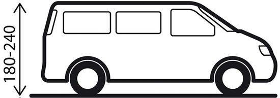 Brunner Beyond - Wegrij Luifel - 240 x 340 x 210 - Polyester - Camperluifel - Busluifel van Merkloos — afbeelding 5