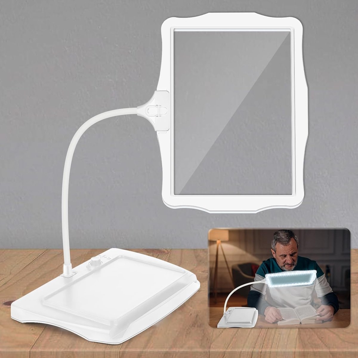 MKSS® Loeplamp met Standaard - Lamp met Led Verlichting