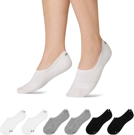 SNOCKS - Chaussettes de Chaussettes basses en Katoen - Chaussettes basses pour hommes et femmes - 6 paires
