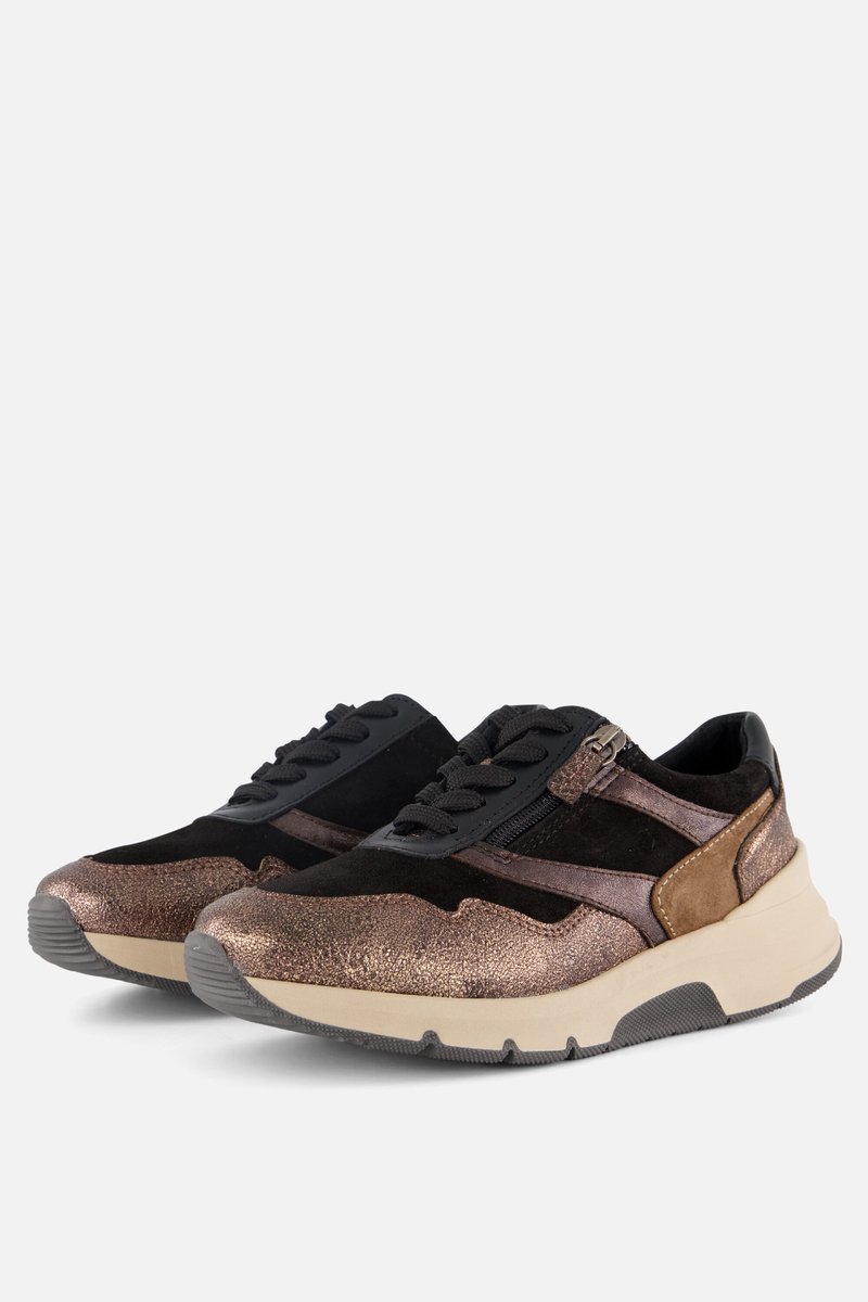 Feyn Jasmin 26 Sneakers brons Suède - Maat 38