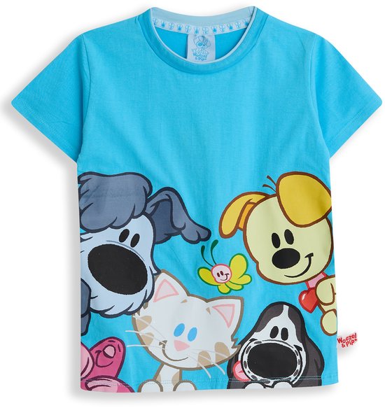 T-shirt Woezel & Pip garçon - Aquarius - Taille 98/104