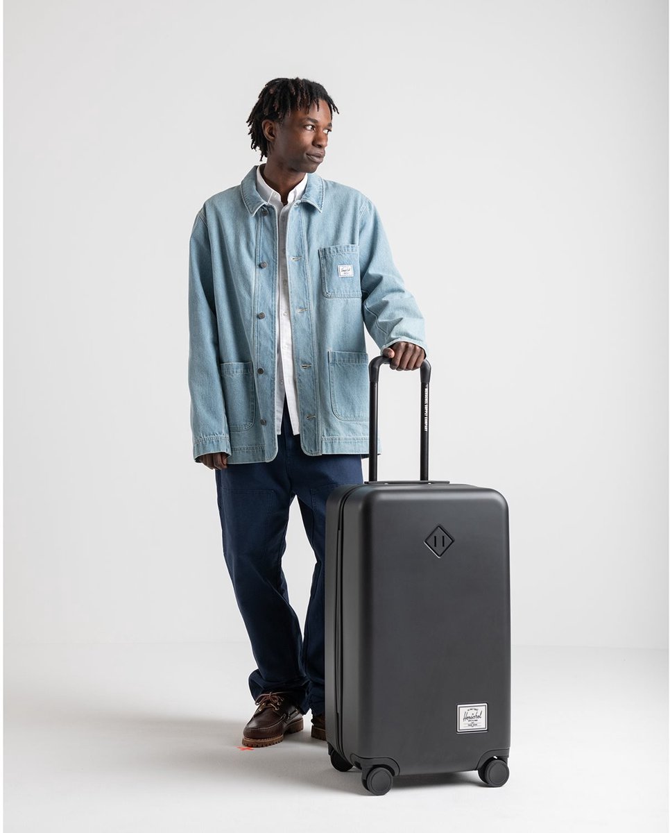 Herschel trolley Heritage Hardshell Trolley Moonbeam crème 68cm