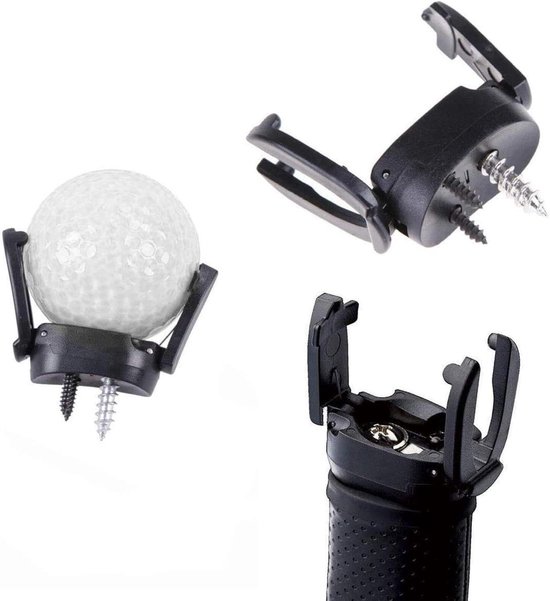 3-delige Golfbal Picker Set - Bovenste Golfbal Retriever met Opvouwbare Klauw - Golfbal Grijper Tool voor het Oprapen van Golfballen - Golf Accessoires — afbeelding 2