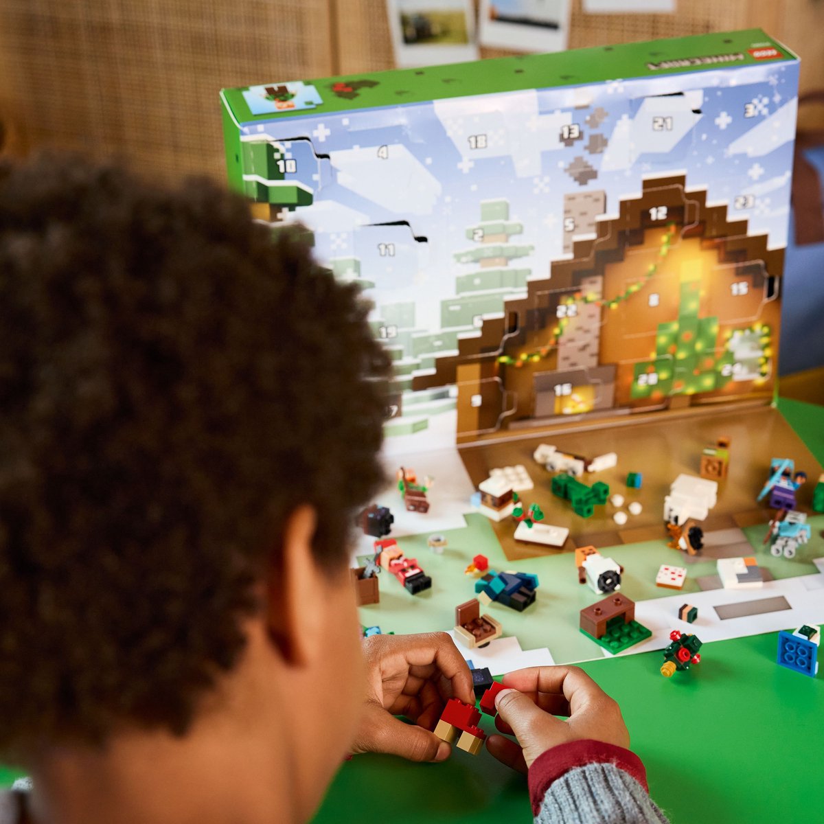 LEGO® Minecraft® Adventskalender 2025, Gamingcadeau - 21280 – foto 4