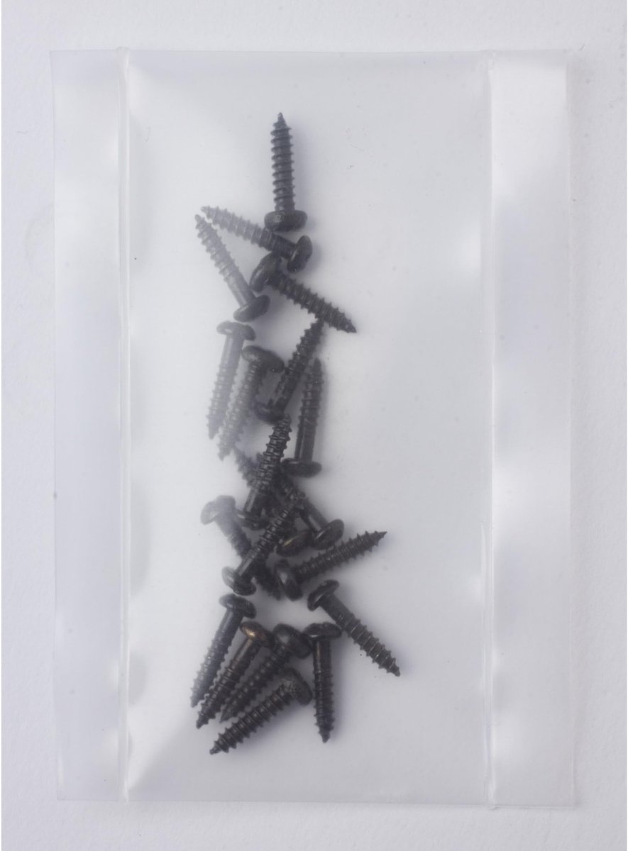 Göldo SR07B Tuner Mounting Screws 20-Pack (Black) - Gitaaronderdeel