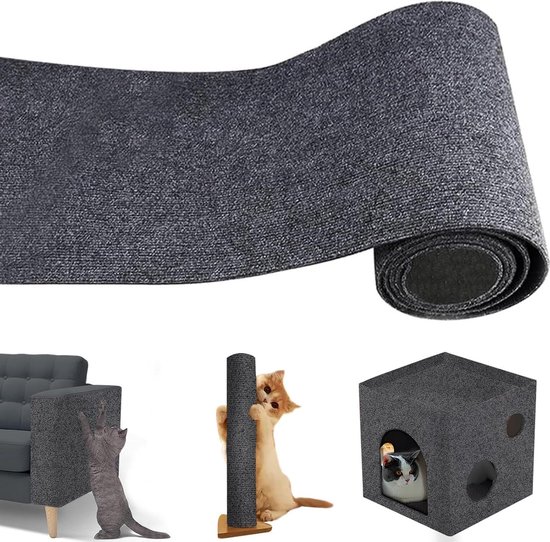 Krasmat voor katten, zelfklevend, krasbescherming bank, anti-kras-folie Krasmat voor katten, zelfklevend, krasbescherming bank, anti-kras-folie