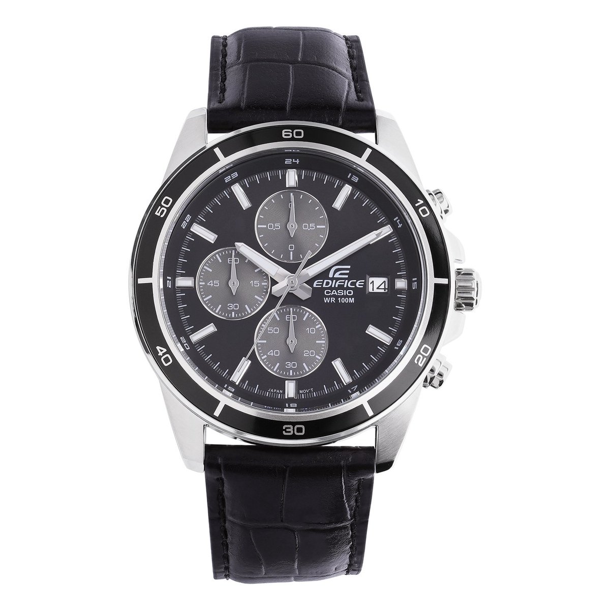 Casio Edifice Classic EFR-526L-1AVUEF Herenhorloge 42 mm - Zwart