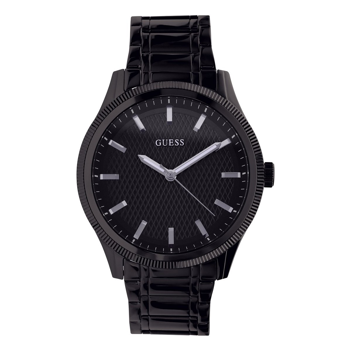 Guess Heren Guess stalen herenhorloge zwart DEX GW0626G3 - Horloge - Staal - Zwart - 43.50 mm