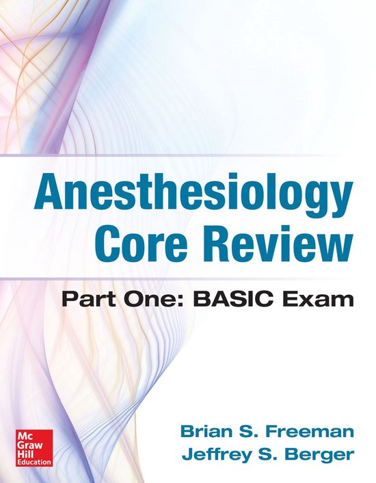 Anesthesiology Core Review - cover