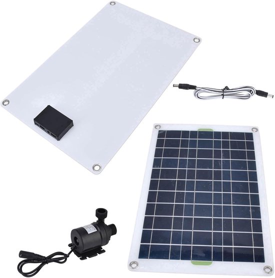 Solar Pump Kit 30W Polycrystalline Silicon 800L Per Hour Suitable For Greenhouse And Camping Without Additional Power Consumption