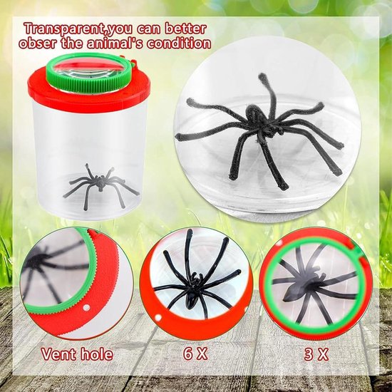 SEAU D'OBSERVATION D'INSECTES Jouets D'extérieur Pour Enfants EUR 16,59