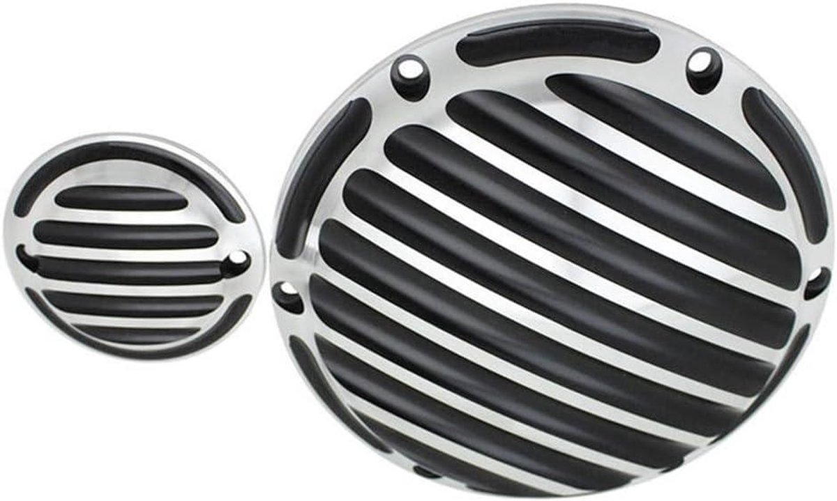Allecto Plus - Derby Timer koppelingen voor motorfiets zwart - Timing Cover - Compatibel met Harley - Beschermhoesje