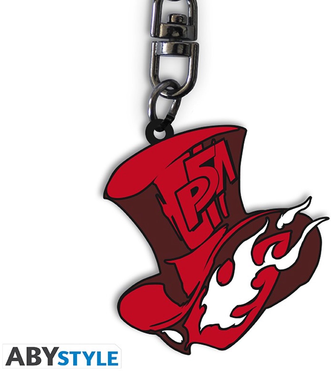 ABYstyle Persona 5 Metalen Sleutelhanger-Phantom Thief (Diversen) Nieuw