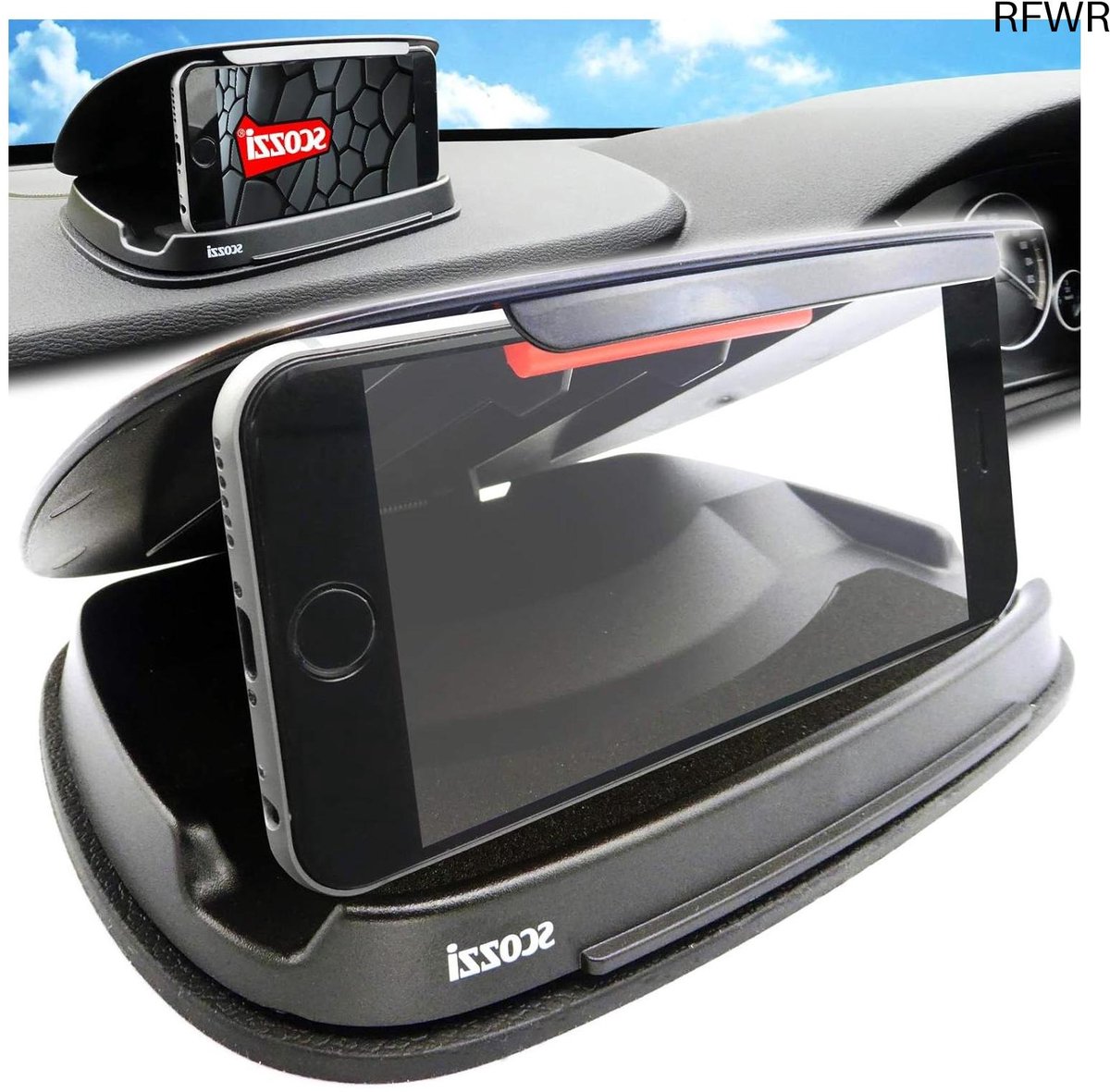 RFWR® Telefoonhouder Auto Dashboard Antislip Universeel