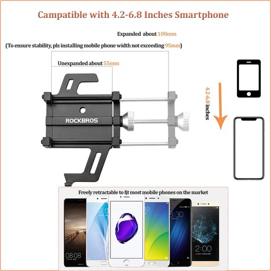 Telelens voor telefoon, 20x zoomlens met lange focus en clip voor smartphone /tablet/pc, telelens voor smartphone met 50~200 m opnamebereik, zwart Telelens voor telefoon, 20x zoomlens met lange focus en clip voor smartphone /tablet/pc, telelens voor smartphone met 50~200 m opnamebereik, zwart