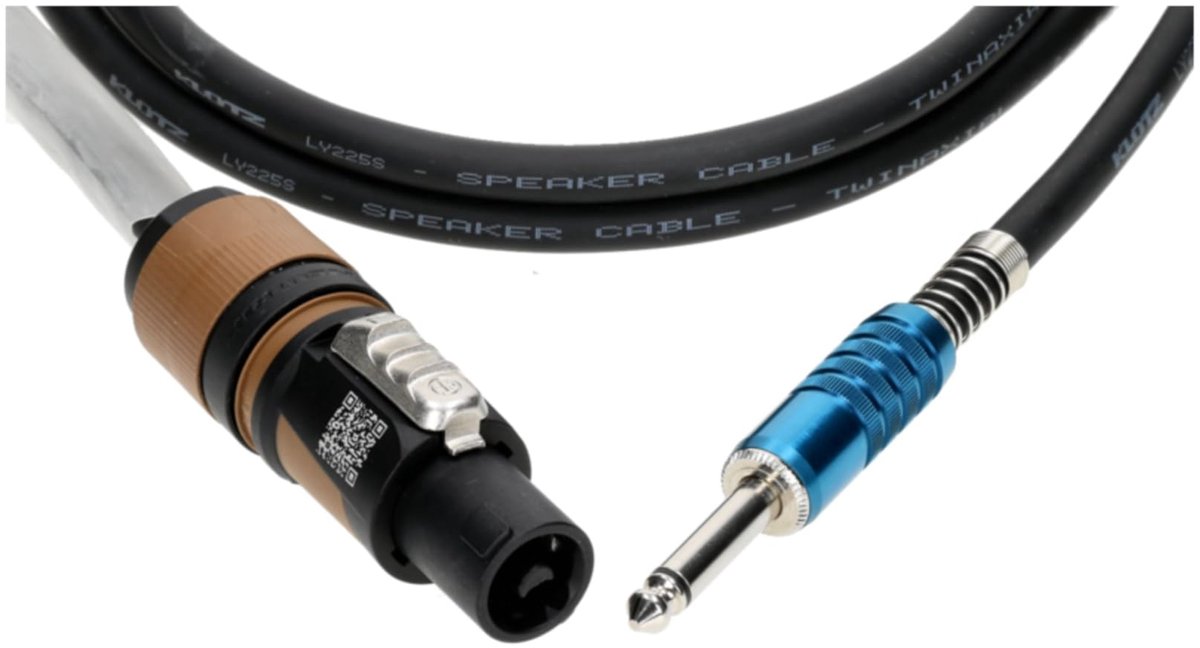 Klotz SC3-L2FP0200 luidsprekerkabel speakon - jack 2 meter