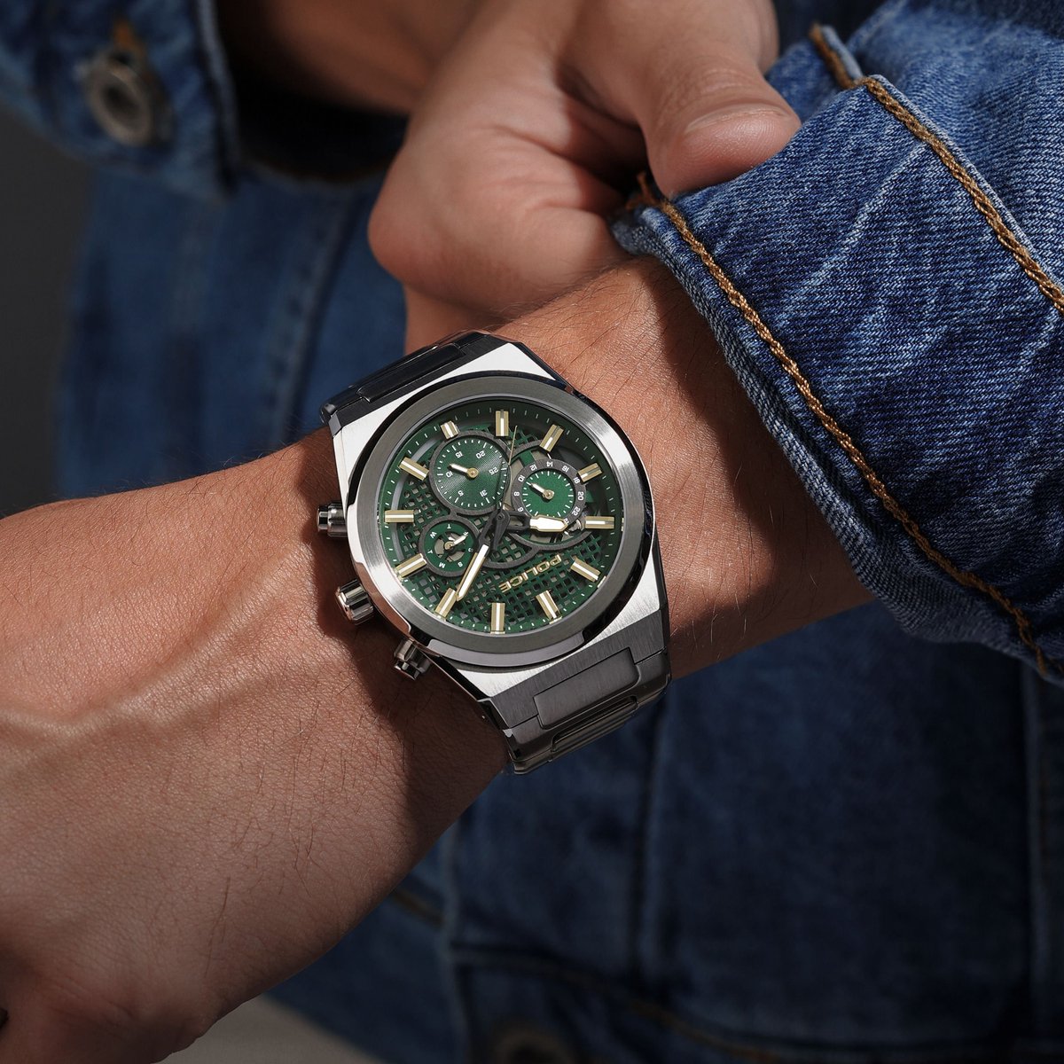 Horloge Eclipse Green
