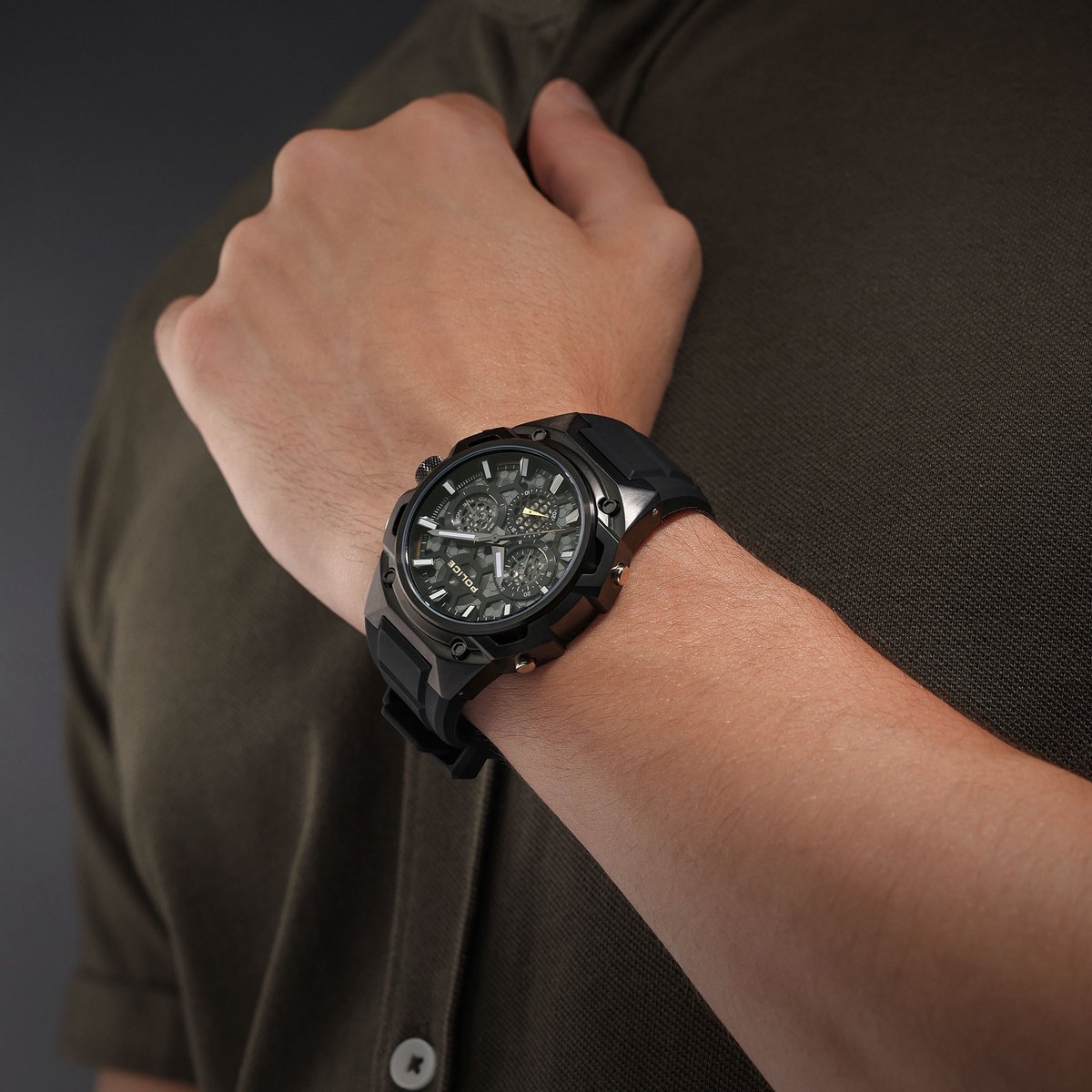 Horloge Challenger Black