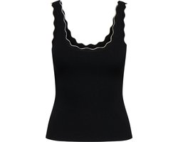 JDY Nanna Scallop Edge Top Dames - Maat XS