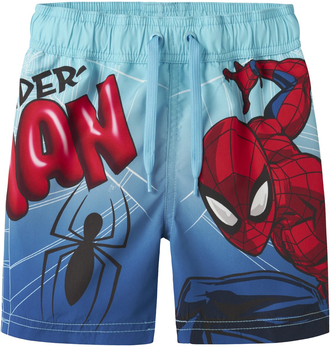 NAME IT - NMMMALTE SPIDER LONG SWIMSHORTS MAR - Jongens - Badpakken