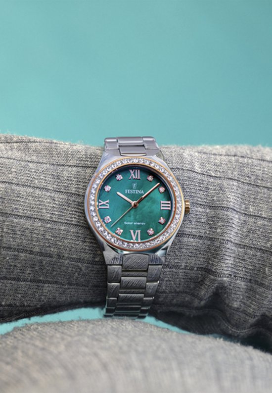 Montre Solar Energy Green