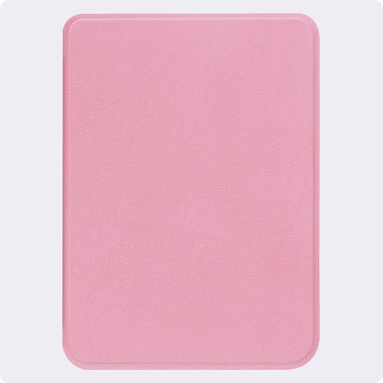 Hoesje Geschikt voor Kobo Clara Colour Hoesje Luxe Bescherm Case - Hoes Geschikt voor Kobo Clara Colour Hoes Book Cover - Roze van Merkloos — afbeelding 5