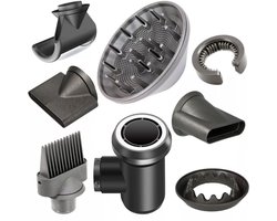 Plus.Parts® Accessoires geschikt voor Dyson Supersonic en Airwrap (7 Stuks + Adapter)