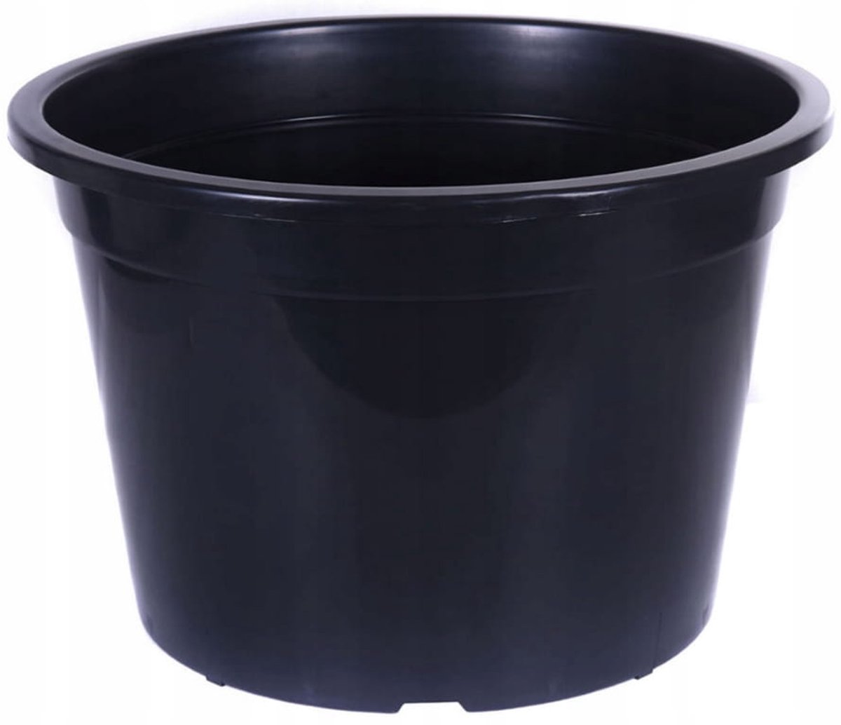 RIM Kowalczyk Serie - Grote Zwarte Ronde Productie Pot - 60L - Duurzaam