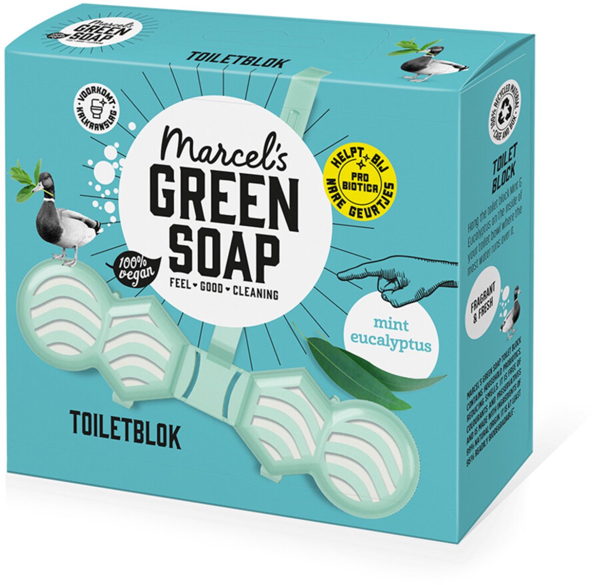 Goedkoopste Marcel's Green Soap Toiletblok Munt & Eucalyptus