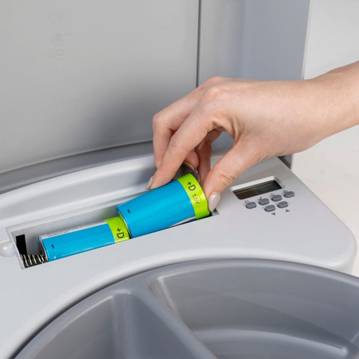 Automatische voerbak voor vijf maaltijden - afbeelding 2