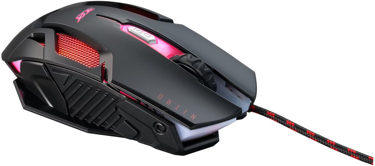 Acer Nitro Gaming Mouse II NMW200 Zwart