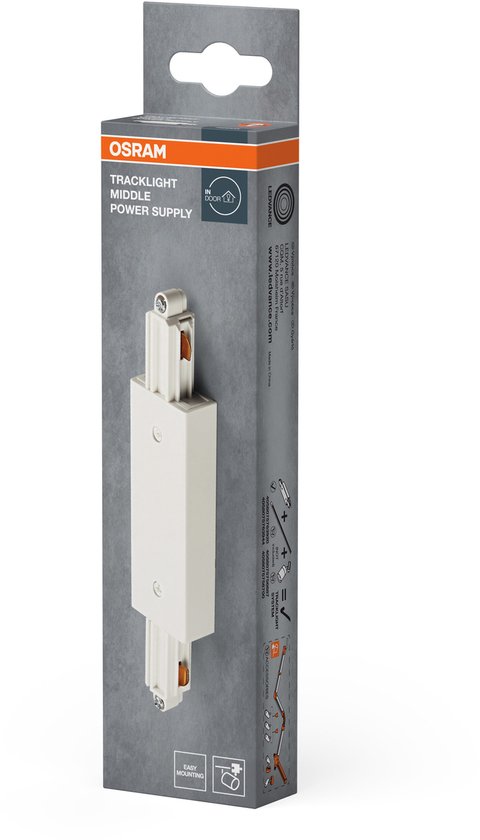 OSRAM inbouwarmatuurset met geïntegreerde driver, smal 3x85mm 3000K in wit van